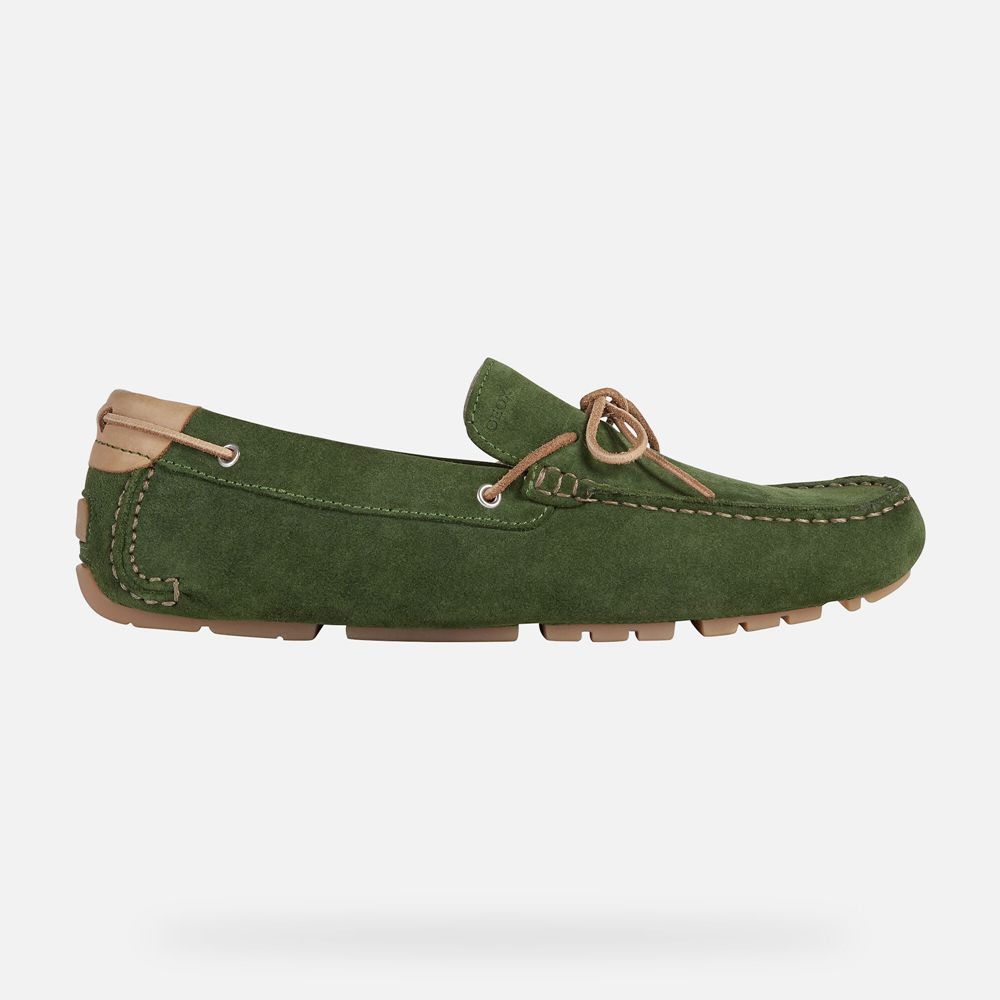 Mocassins Geox Homem Verdes - Melbourne - AJVZL3102